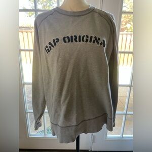 vintage gap sweatshirt oversized